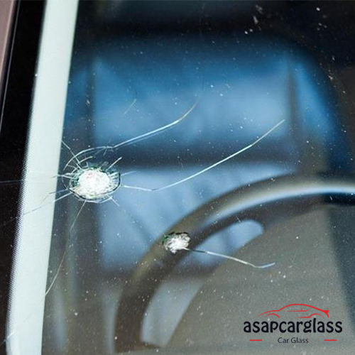Different sorts of windscreen damage