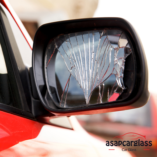Repair of broken side glass